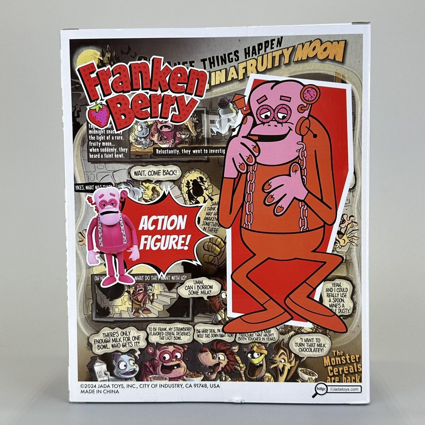 Jada Toys General Mills Franken Berry 6" Action Figure - Brand New