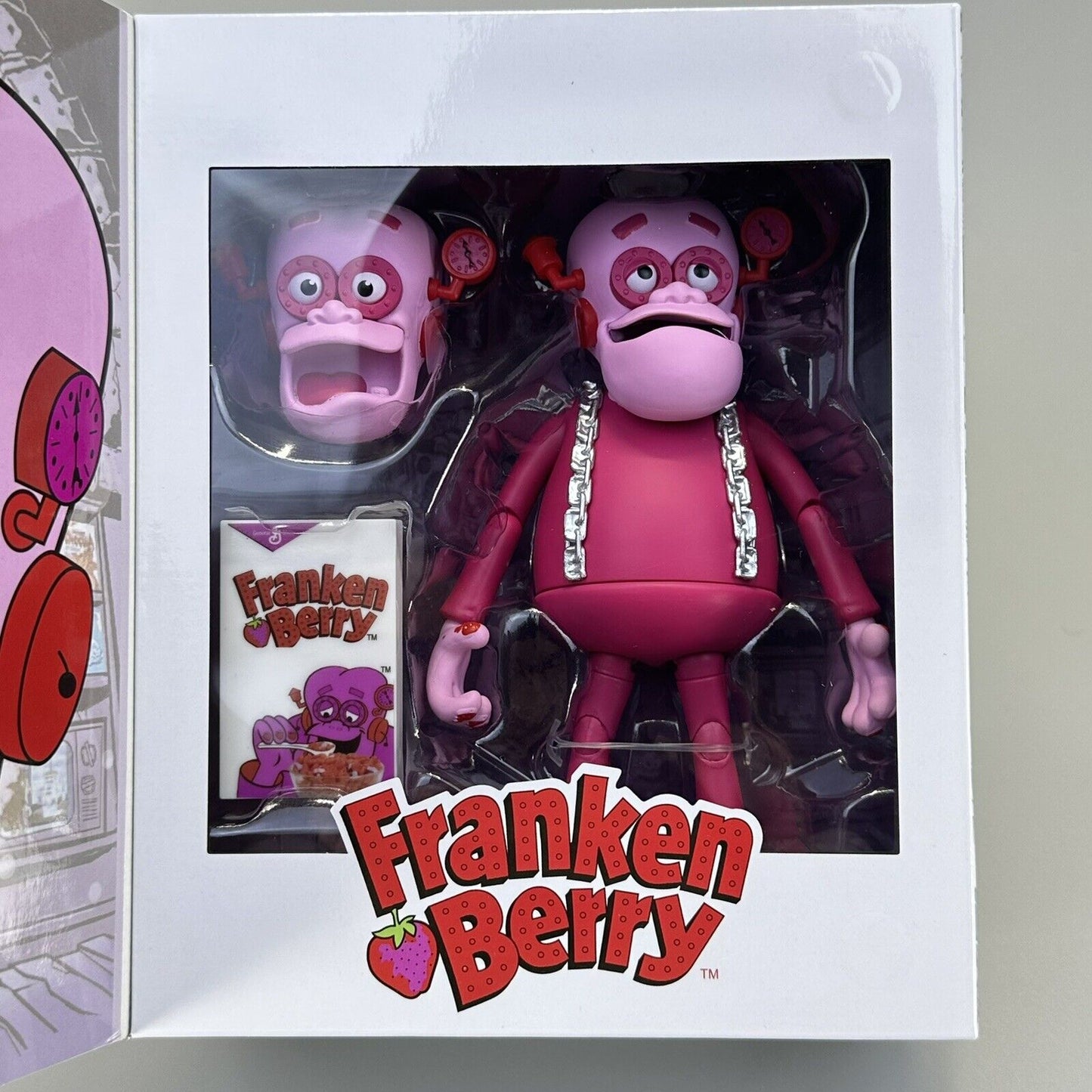 Jada Toys General Mills Franken Berry 6" Action Figure - Brand New