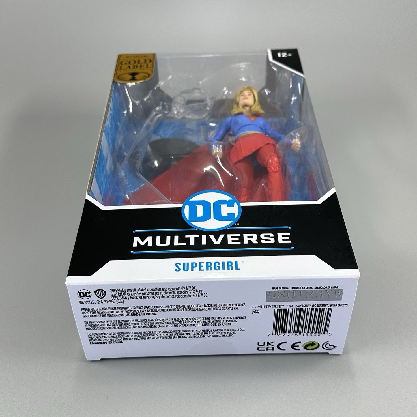 McFarlane DC Multiverse Gold Label Supergirl Rebirth Exclusive 7" Action Figure
