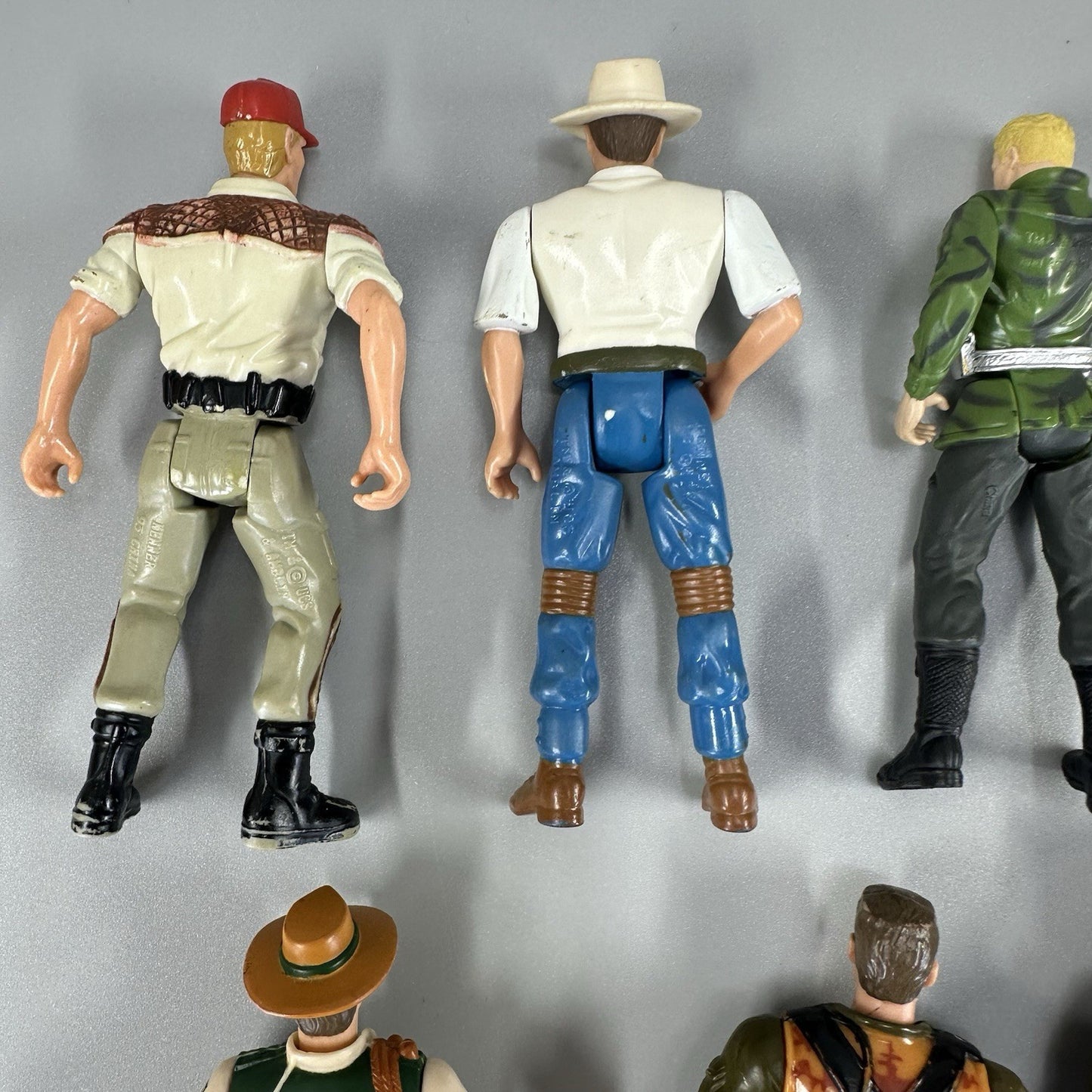 Jurassic Park & Small Soldiers 4.5" Action Figure Lot 90s Kenner Hasbro Vintage