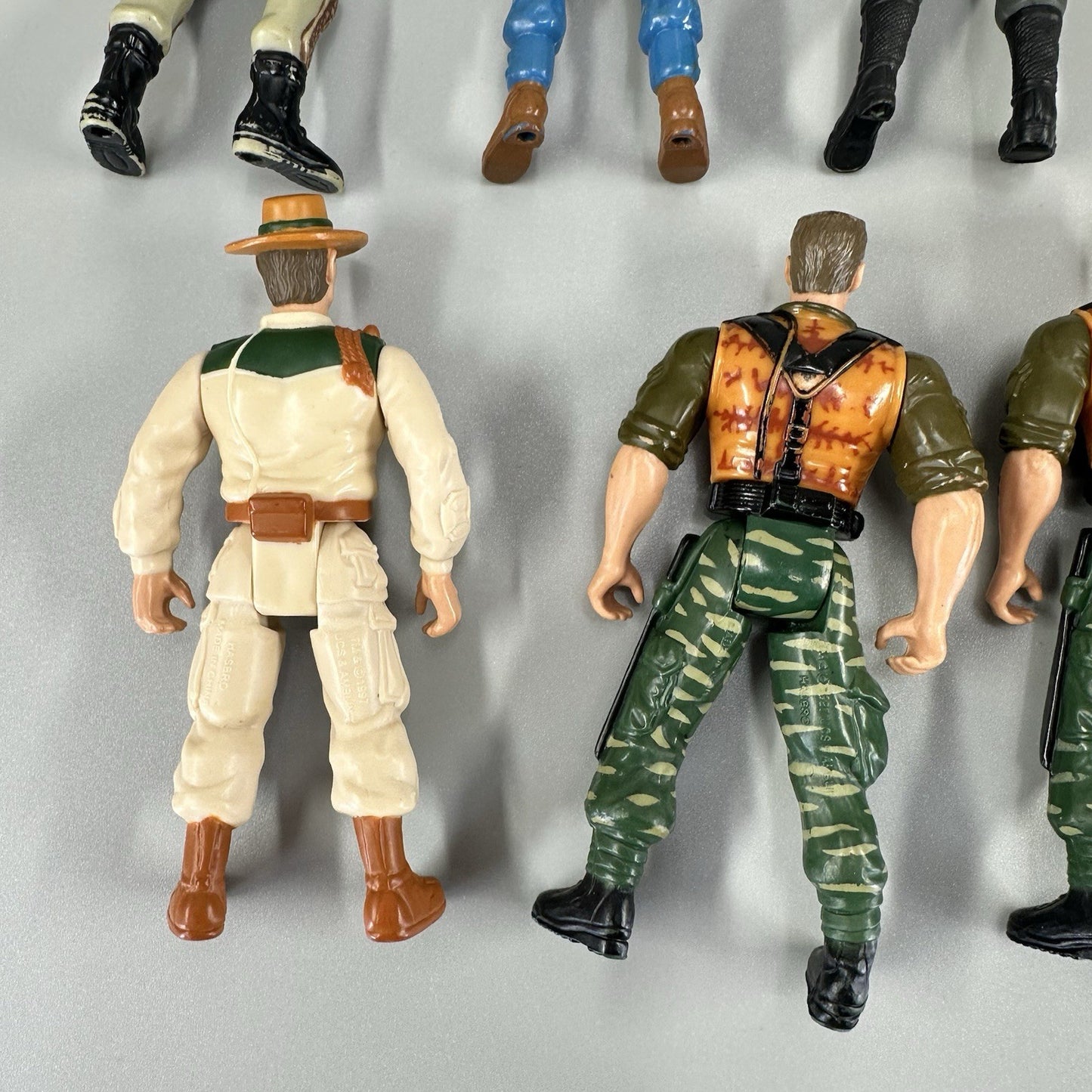 Jurassic Park & Small Soldiers 4.5" Action Figure Lot 90s Kenner Hasbro Vintage