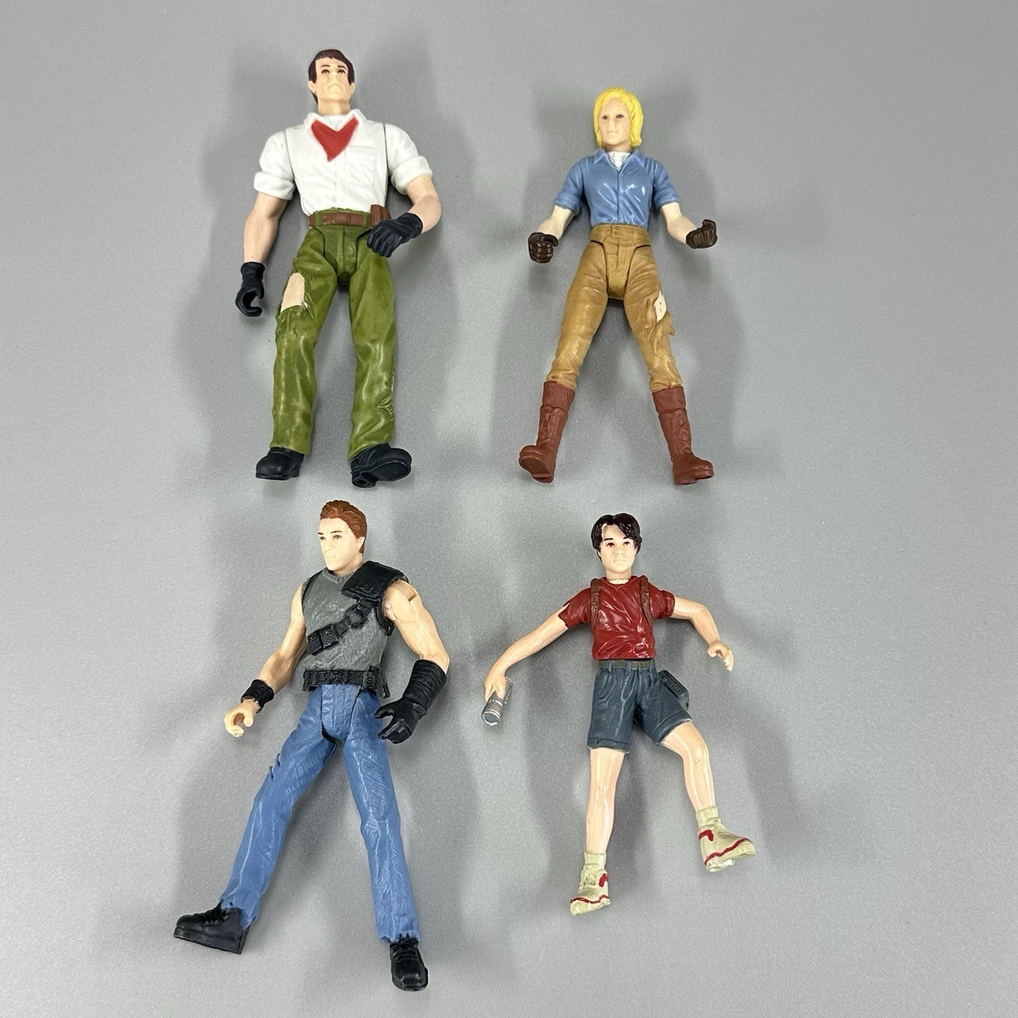 Jurassic Park 3.5" Action Figure Lot Lost World JP3 Kenner Hasbro 90s Vintage