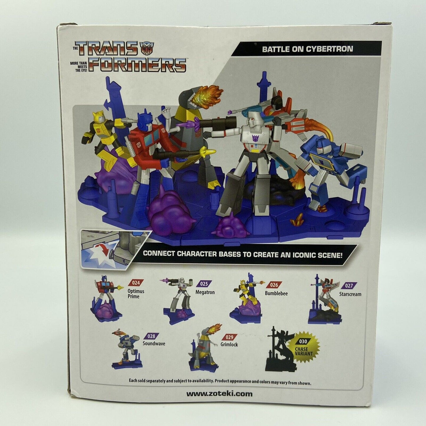 Jazwares Zoteki Transformers Megatron Diorama 5" Mini Figure - Brand New