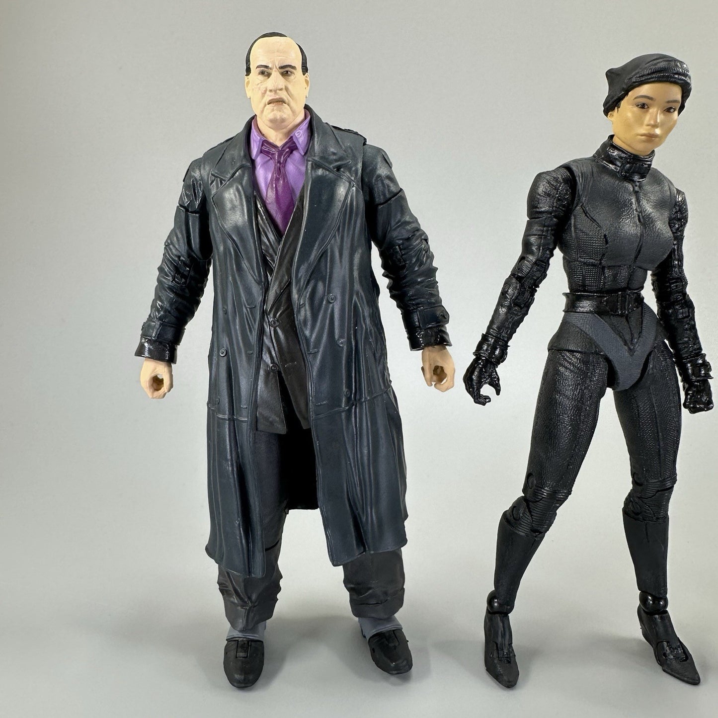 McFarlane DC Multiverse The Batman Penguin Catwoman & Bruce Wayne 7" Figures Lot