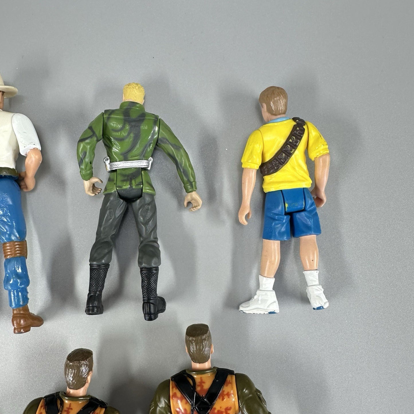 Jurassic Park & Small Soldiers 4.5" Action Figure Lot 90s Kenner Hasbro Vintage