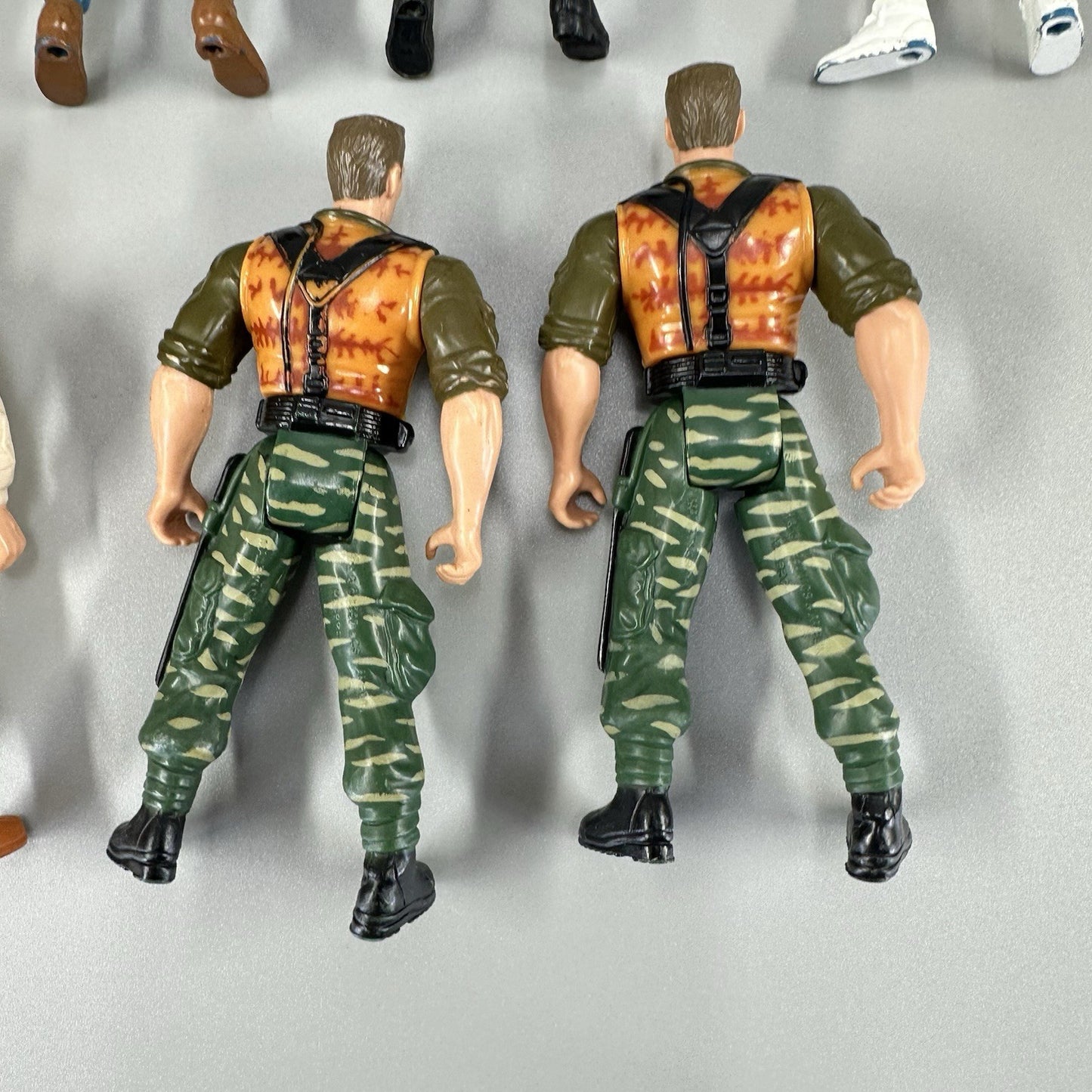 Jurassic Park & Small Soldiers 4.5" Action Figure Lot 90s Kenner Hasbro Vintage