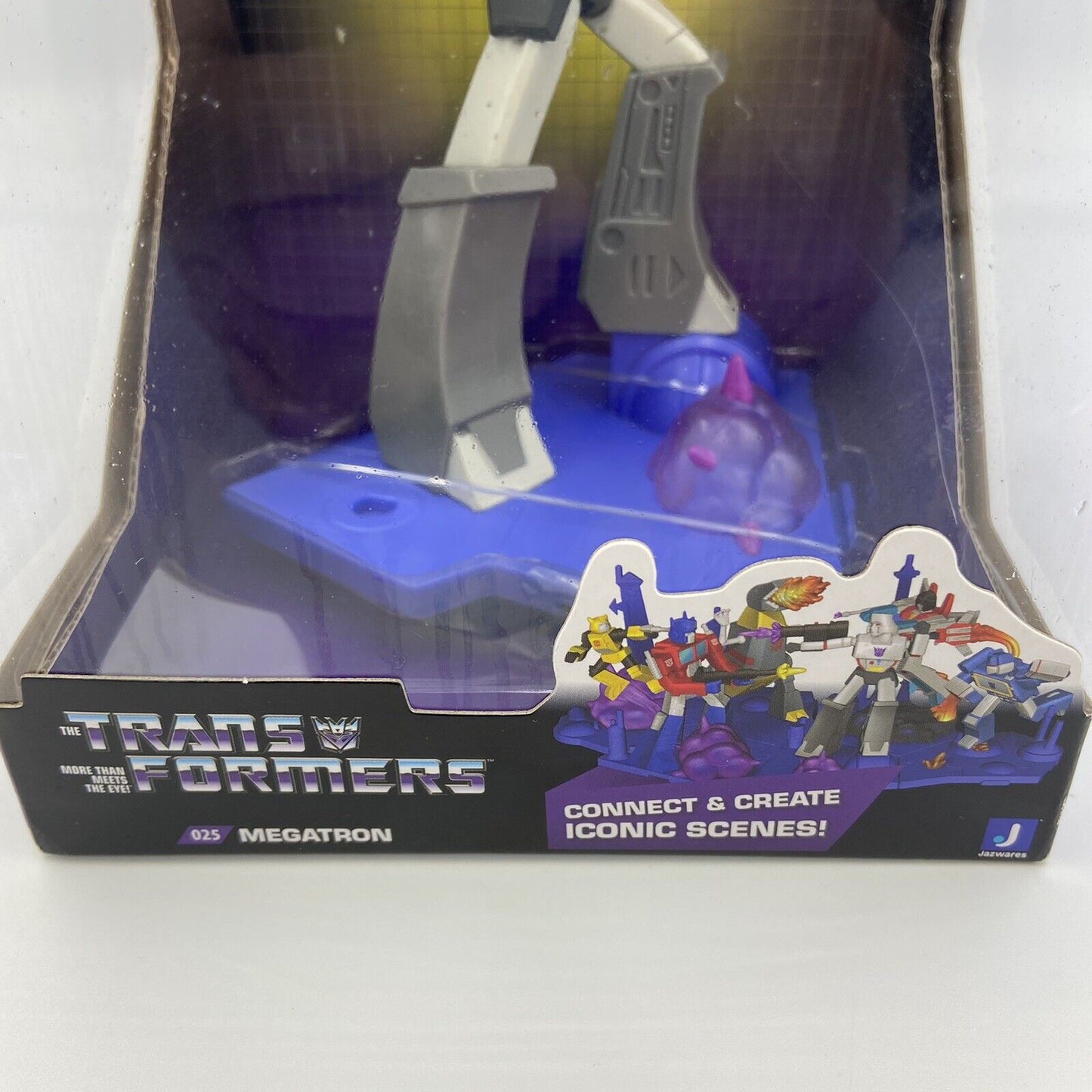 Jazwares Zoteki Transformers Megatron Diorama 5" Mini Figure - Brand New