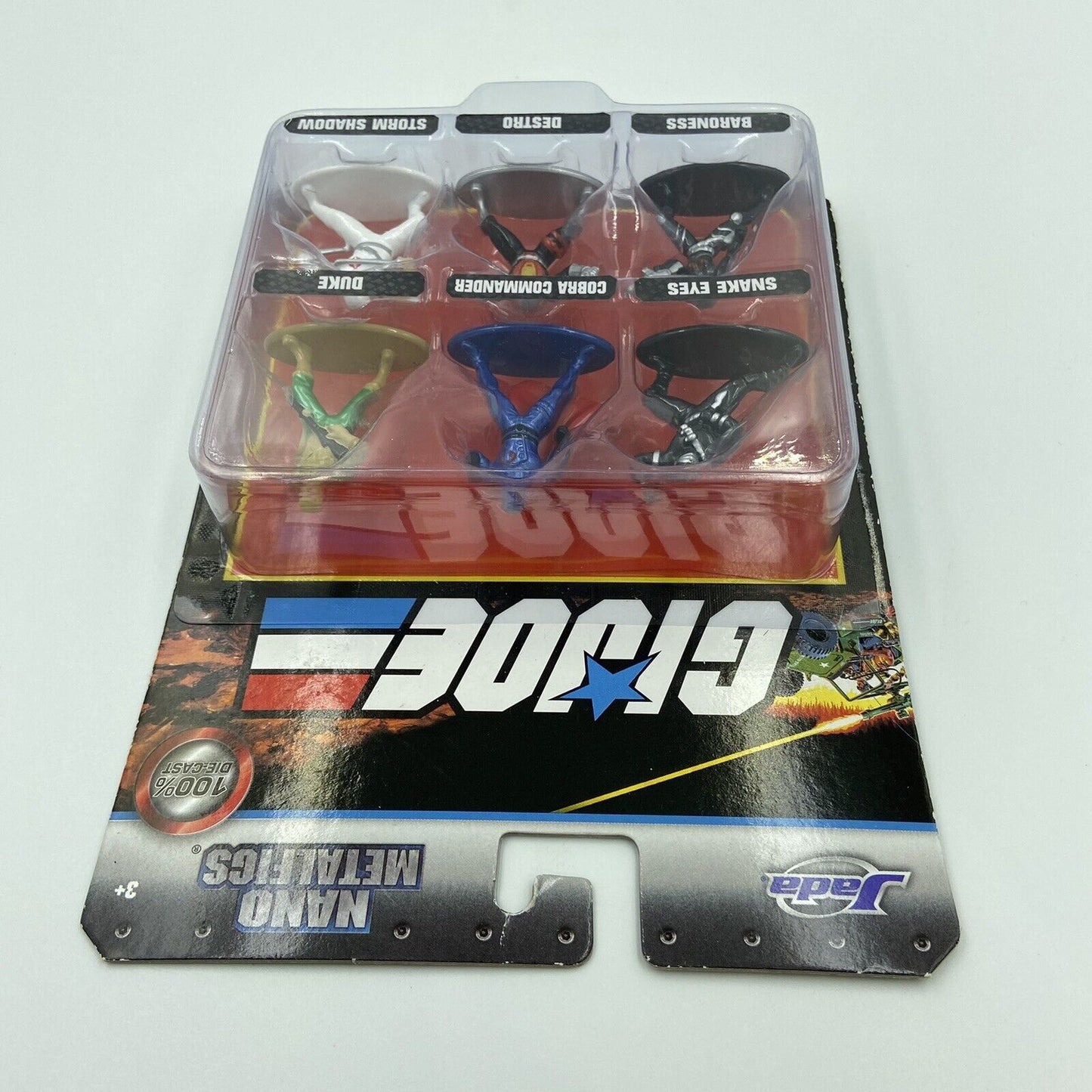 Jada Toys G.I. Joe Nano 1.75 inch Metalfigs Snake Eyes Action Figure Hasbro New