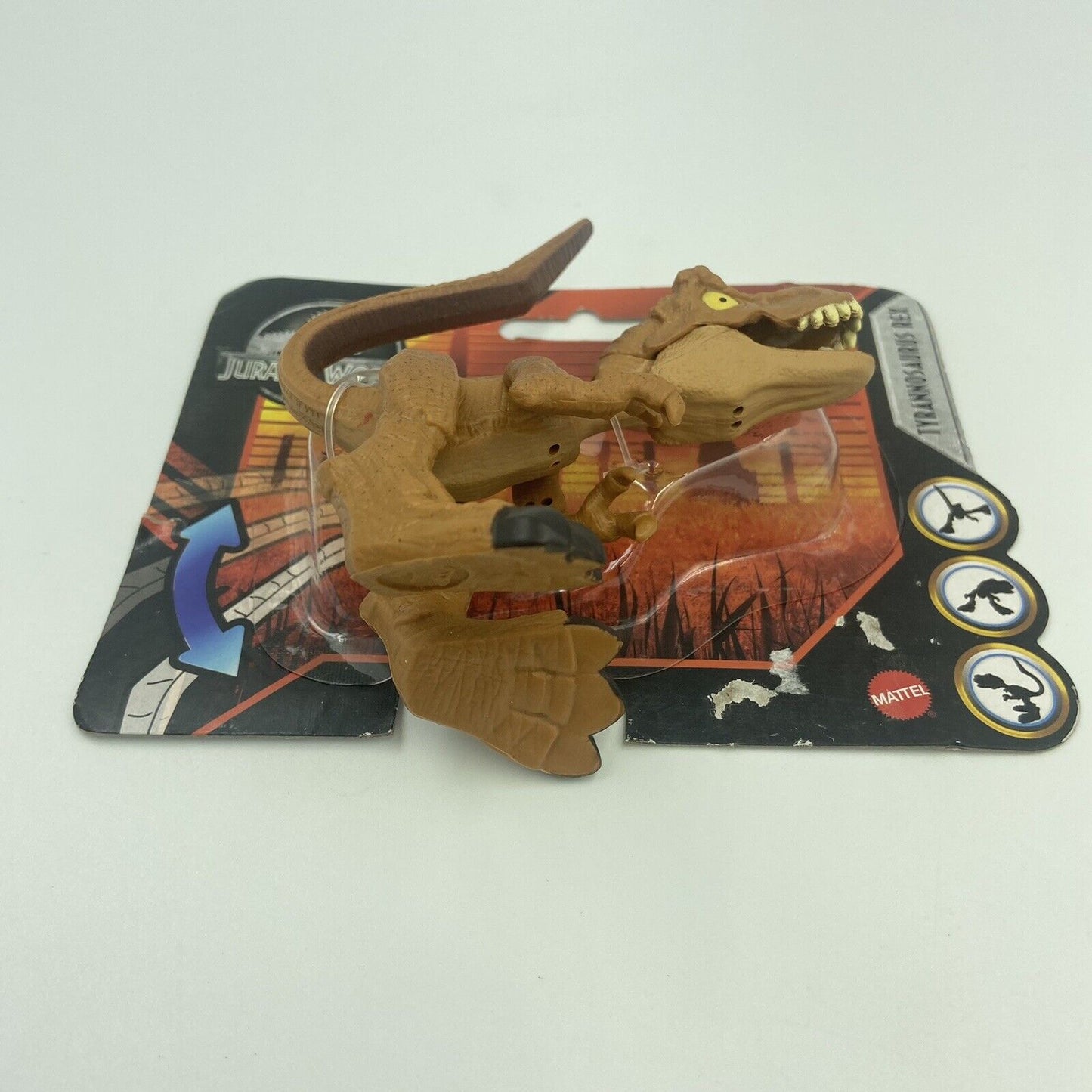 Jurassic World Bendy Biters Tyrannosaurus Rex 3" Action Figure - Mattel - New