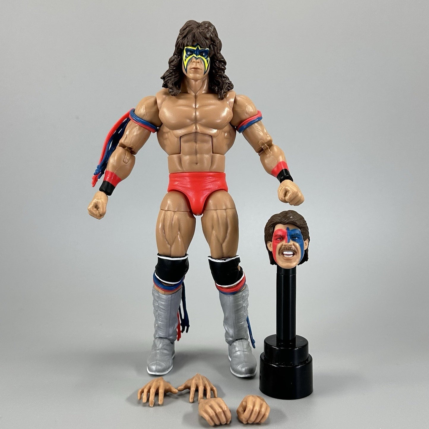 WWE Legends Elite Collection Ultimate Warrior Wrestler 7" Action Figure Complete
