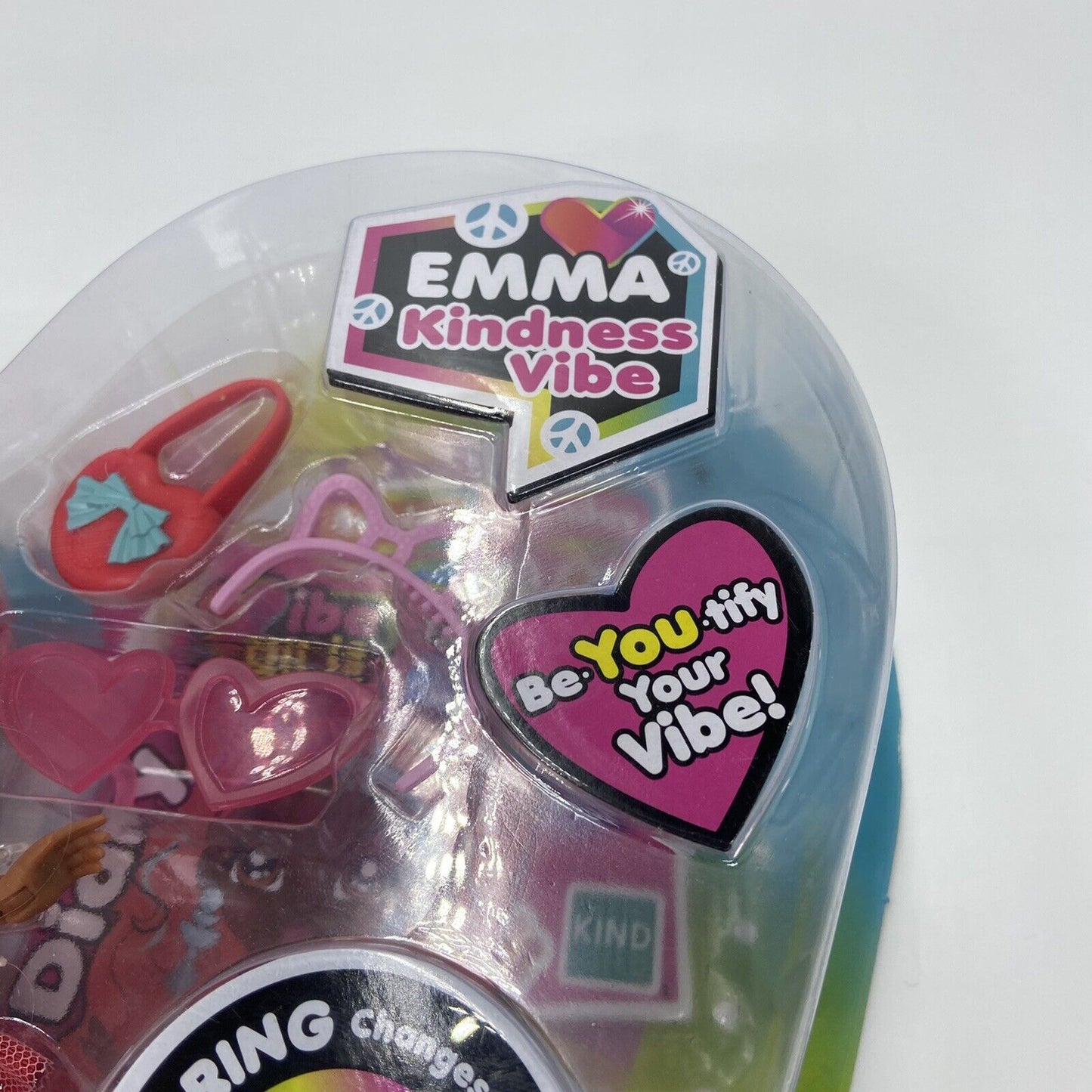 Vibe Girls Emma Kindness 8" Doll  With Ring-Diary 50+ Stickers - Brand New