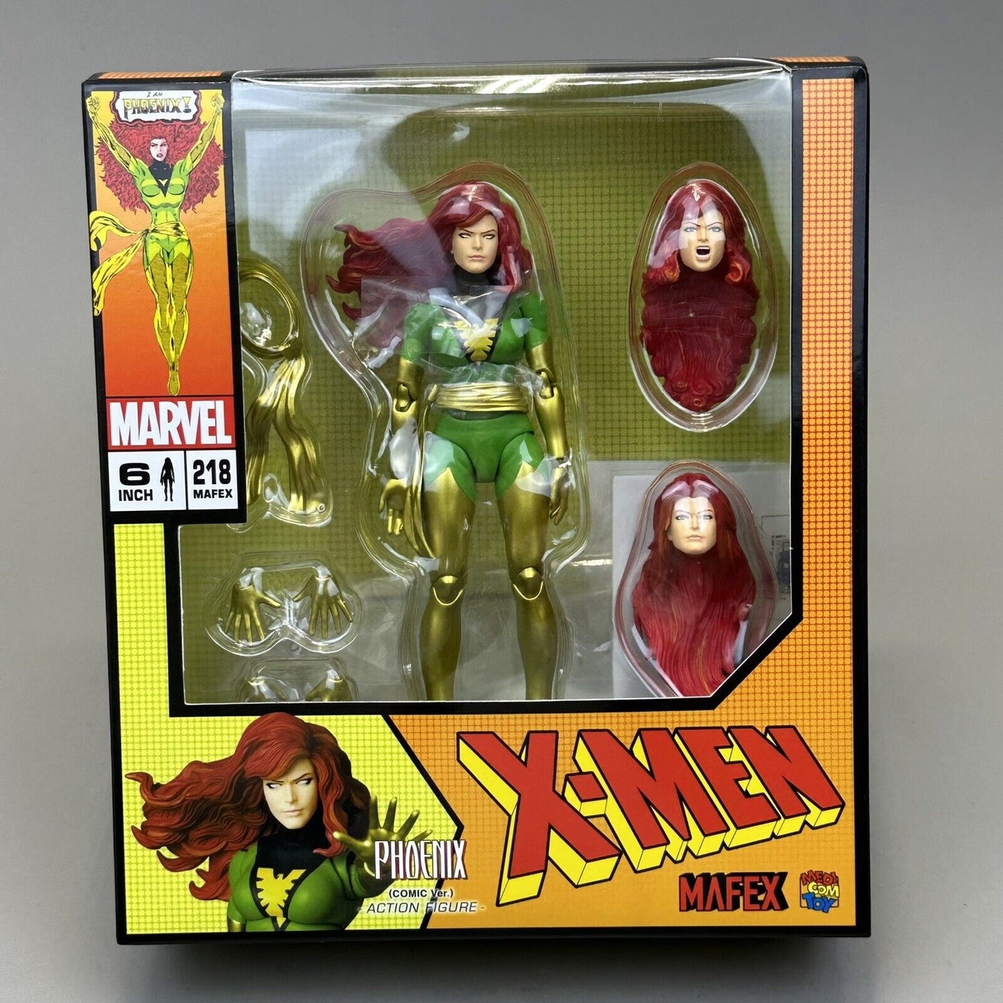 Mafex No.218 X-Men Phoenix Comic Ver 6" Action Figure Medicom - Brand New