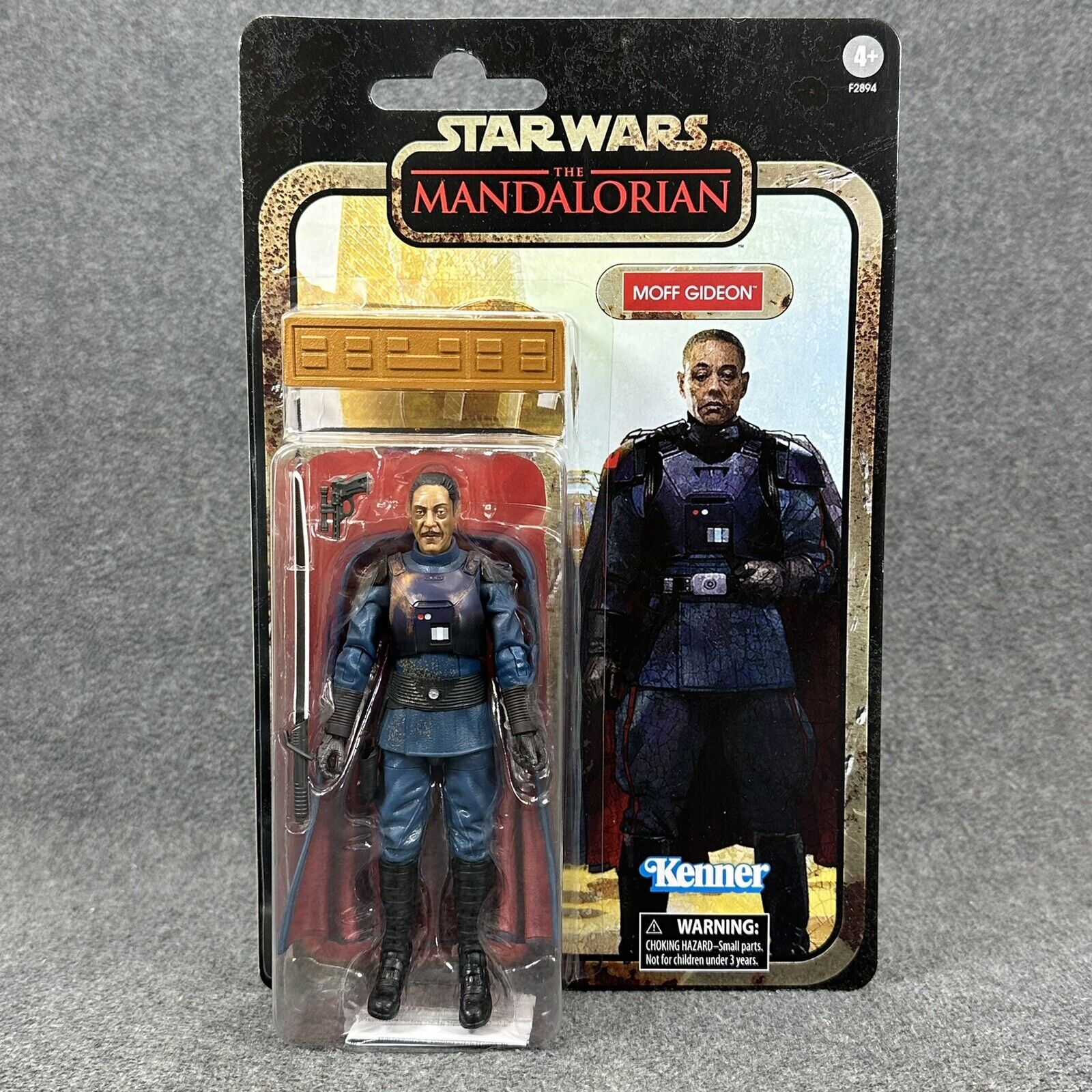 Star Wars The Black Series Mandalorian Moff Gideon 6" Action Figure w/ Credit