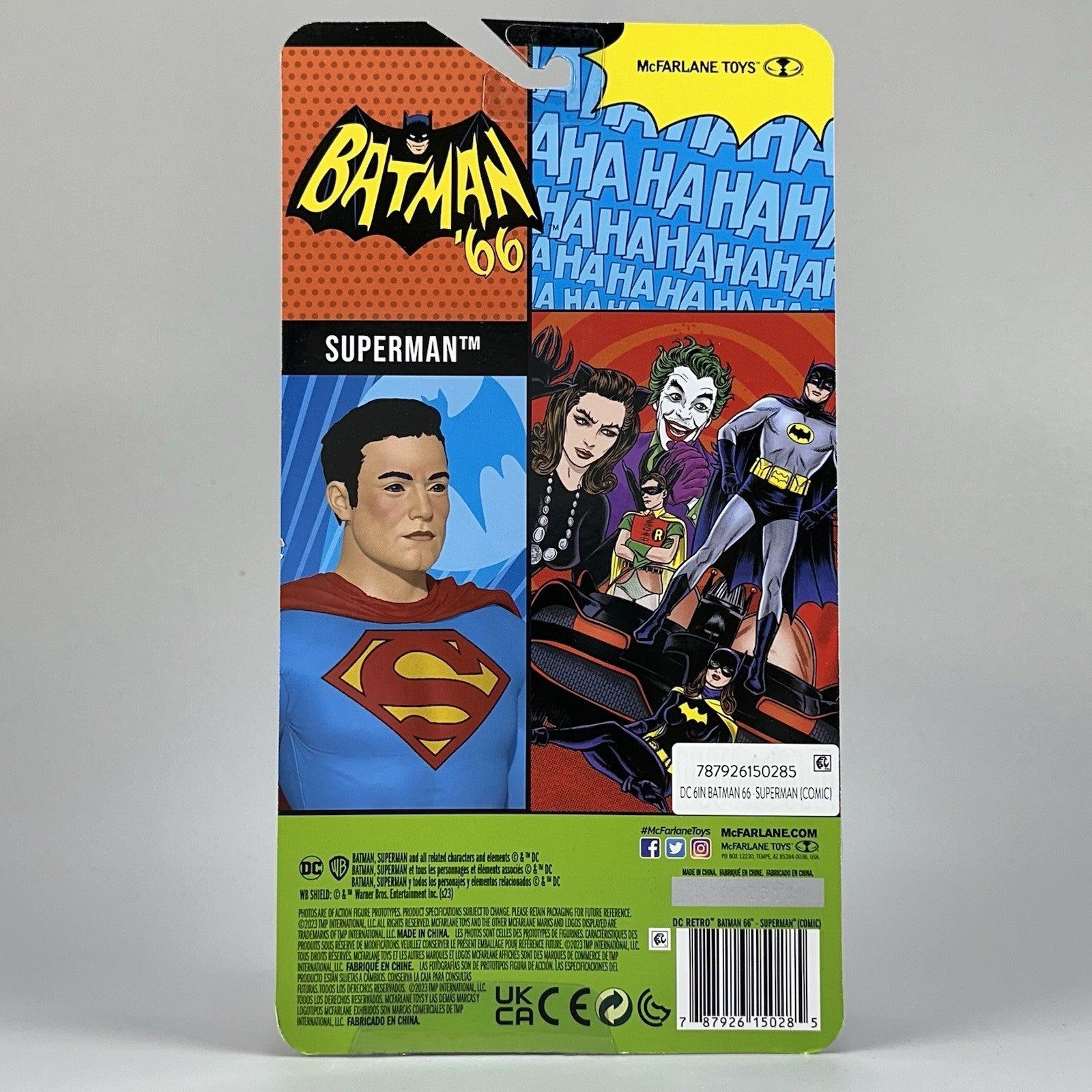 McFarlane Toys DC Comics Batman Classic ‘66 TV Series Superman 6" Action Figure