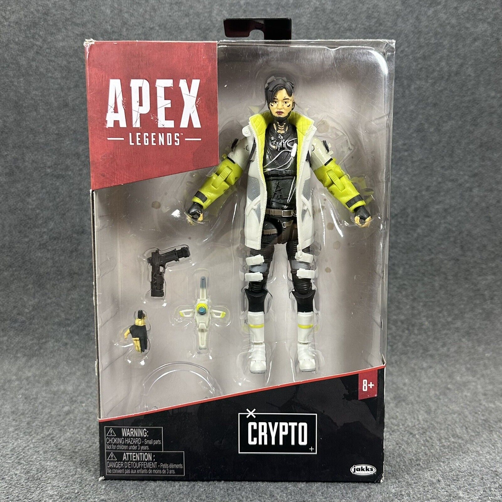 Apex Legends Crypto  6" Action Figures w/ Accessories Jakks Pacific - Sealed