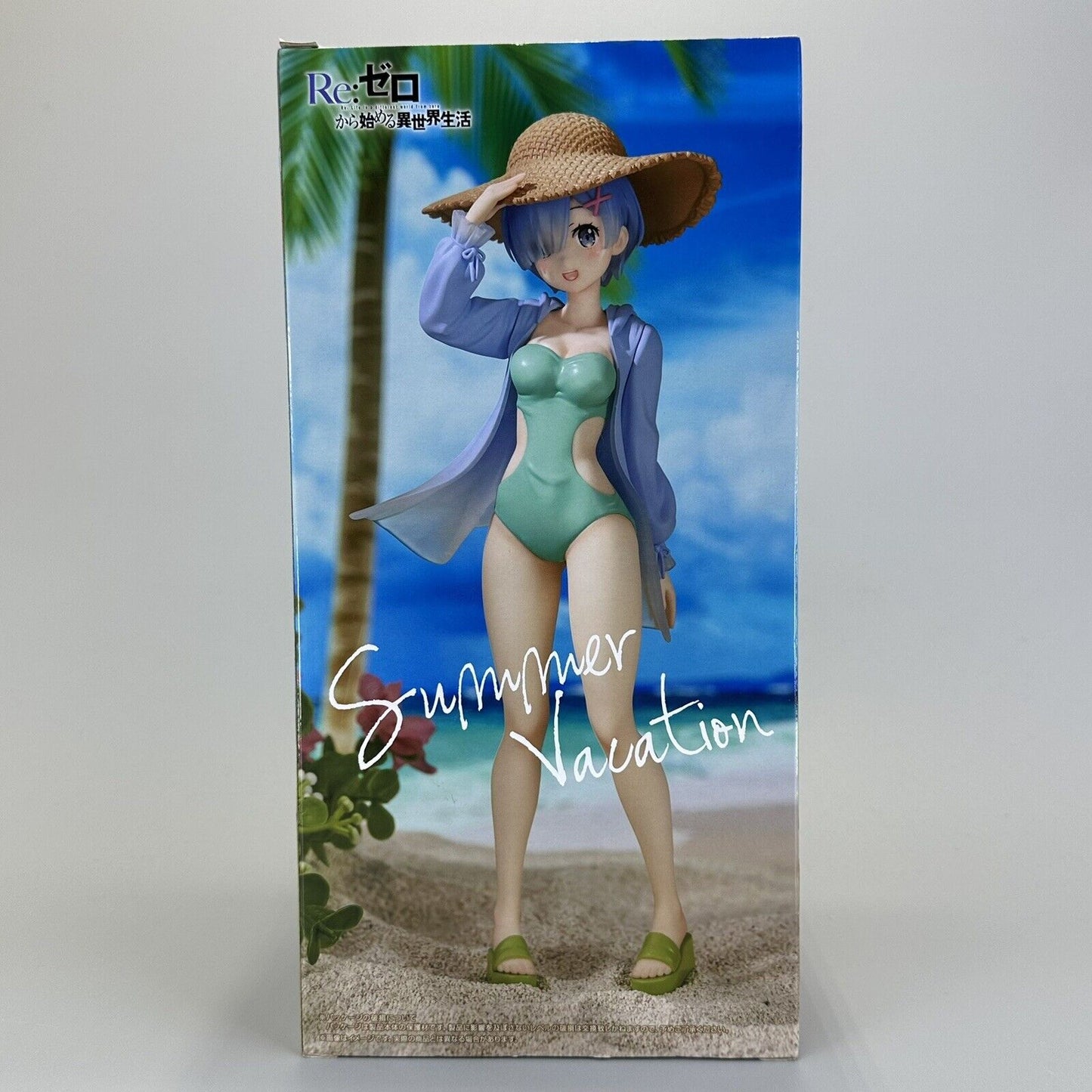 Re:Zero Rem Summer Vacation SSS Figure by FuRyu 8" Summer Outfit - Brand New