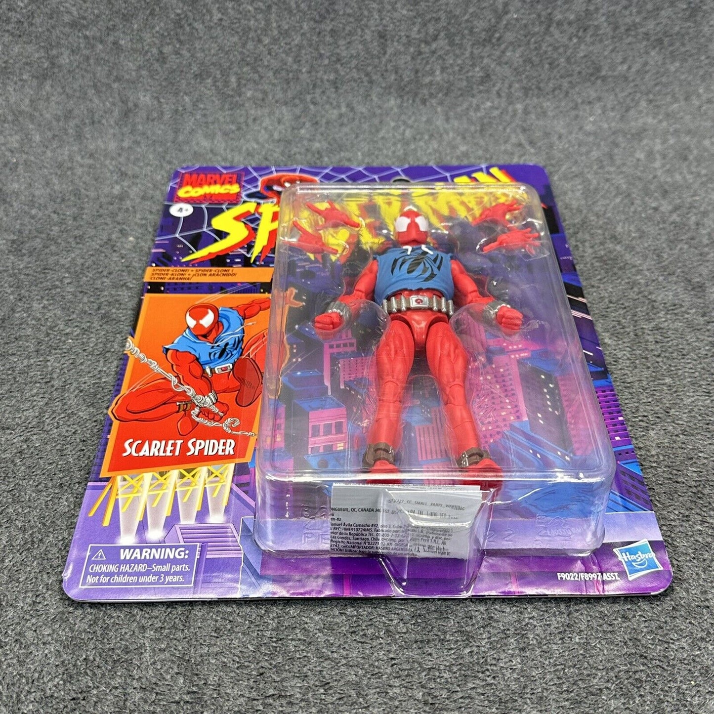 Marvel Legends Series Retro Scarlet Spider Spider-Man 6" Action Figure New