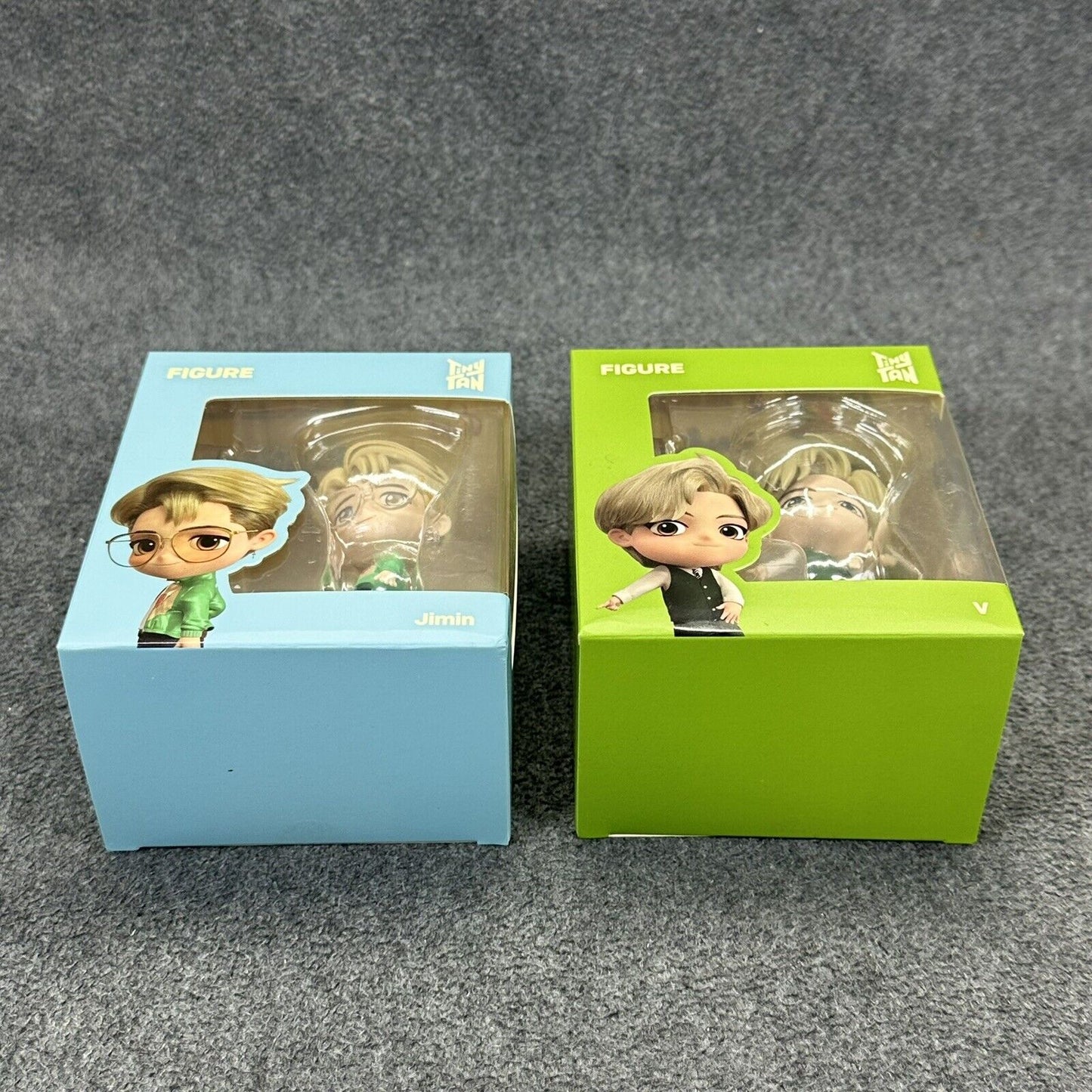 Dynamite Tiny Tan BTS Jimin & V 3 Inch Mini Figures - Sealed