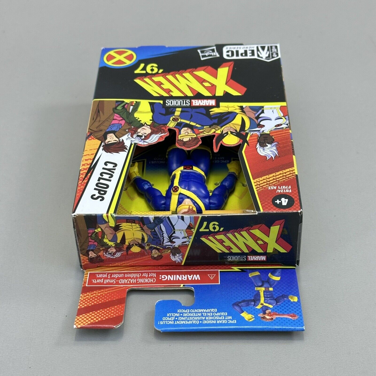 X-Men '97 Cyclops 4" Action Figure Hasbro Epic Hero Series - Brand New