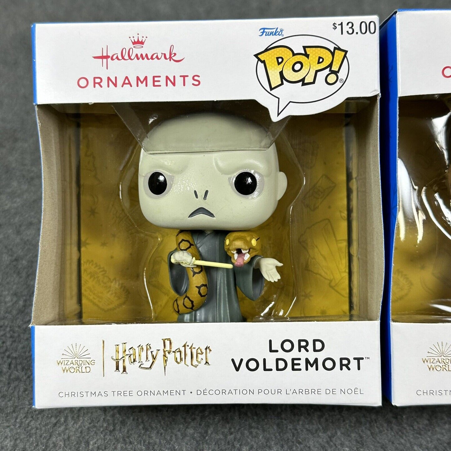 Funko POP Hallmark Harry Potter & Lord Voldemort Christmas Tree Ornaments 2-Lot