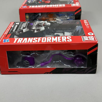 Transformers R.E.D. Megatron & Optimus Prime 6" Action Figures Bundle Hasbro New