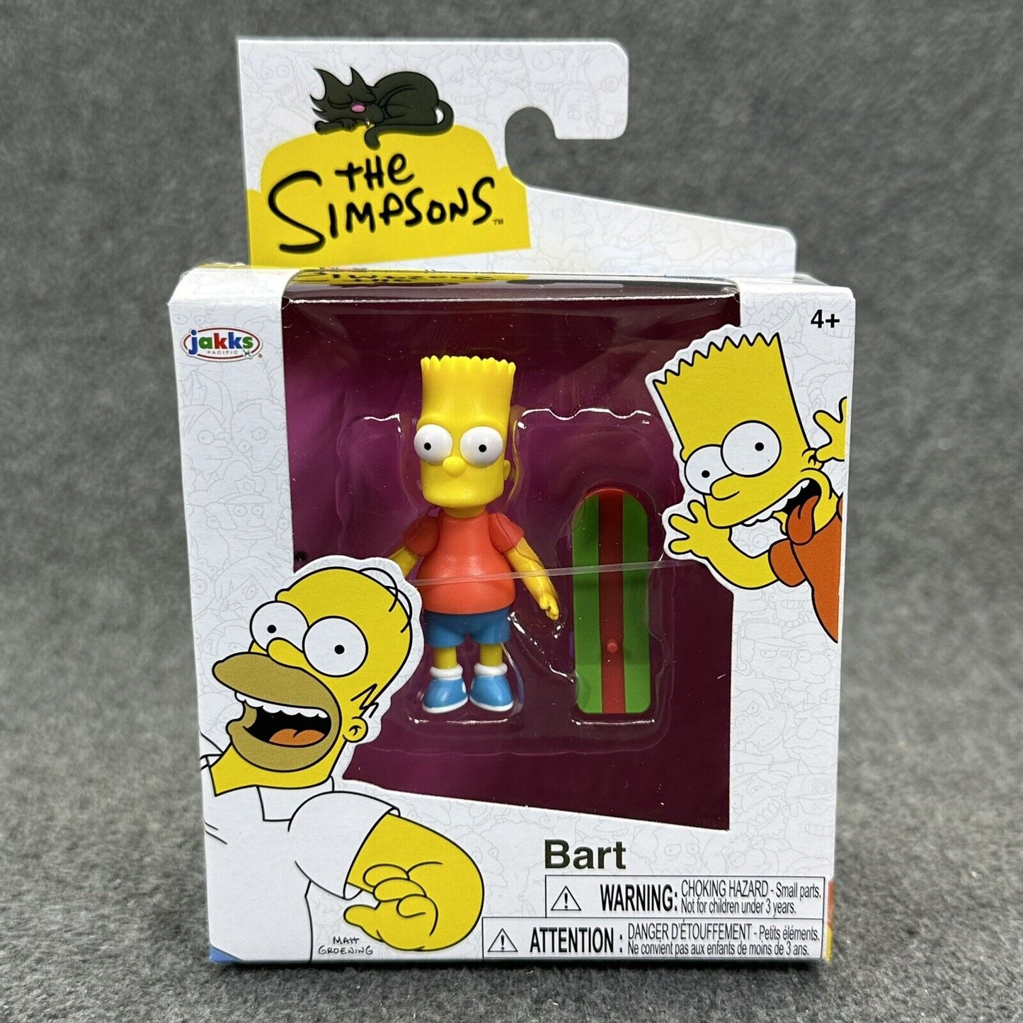 The Simpsons Bundle Homer Bart Lisa Ned Chief Wiggum 2.5" Figures Full Set Jakks