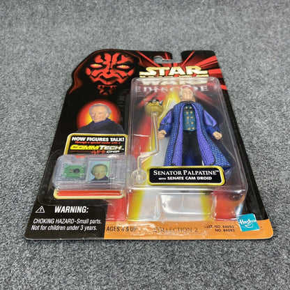 Hasbro Star Wars Senator Palpatine w/ Senate Cam Droid 3.75" Action Figure - New