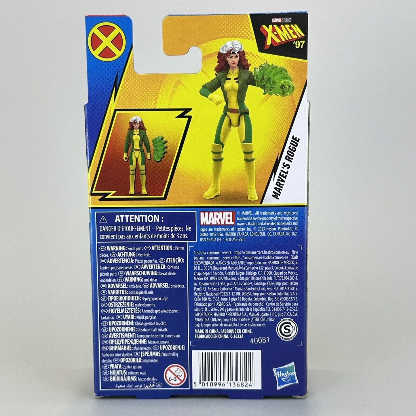 X-Men '97 Cyclops, Rogue & Wolverine 4" Action Figures Hasbro Epic Hero Series