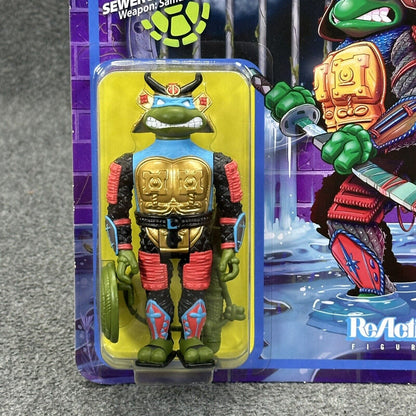 ReAction Teenage Mutant Ninja Turtles Samurai Leonardo 3.75" Action Figure - New