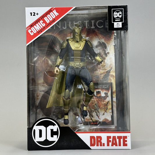 DC Direct Dr. Fate 7” Action Figure Page Punchers McFarlane Toys - Brand New