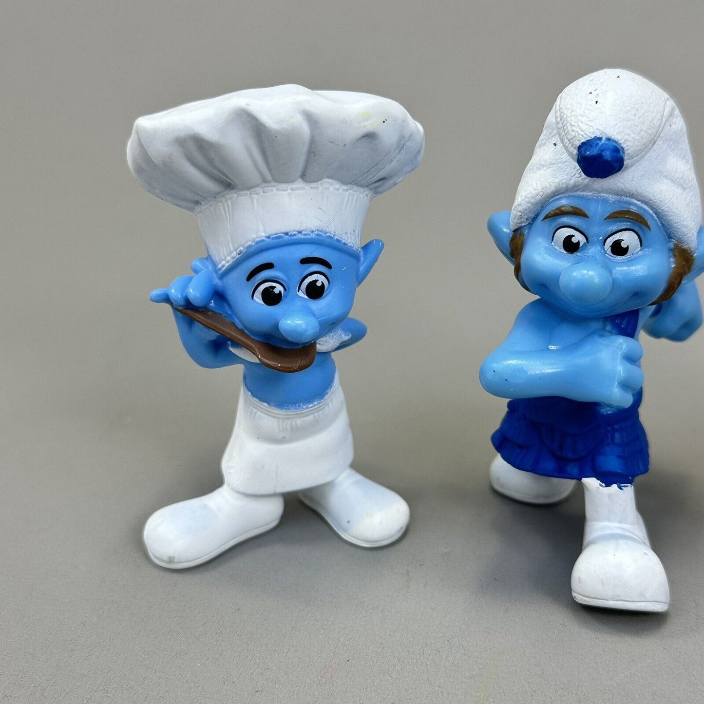 Lot of 3 McDonalds Happy Meal Chef, Panicky & Gutsy 3" Vinyl Figures - 2011