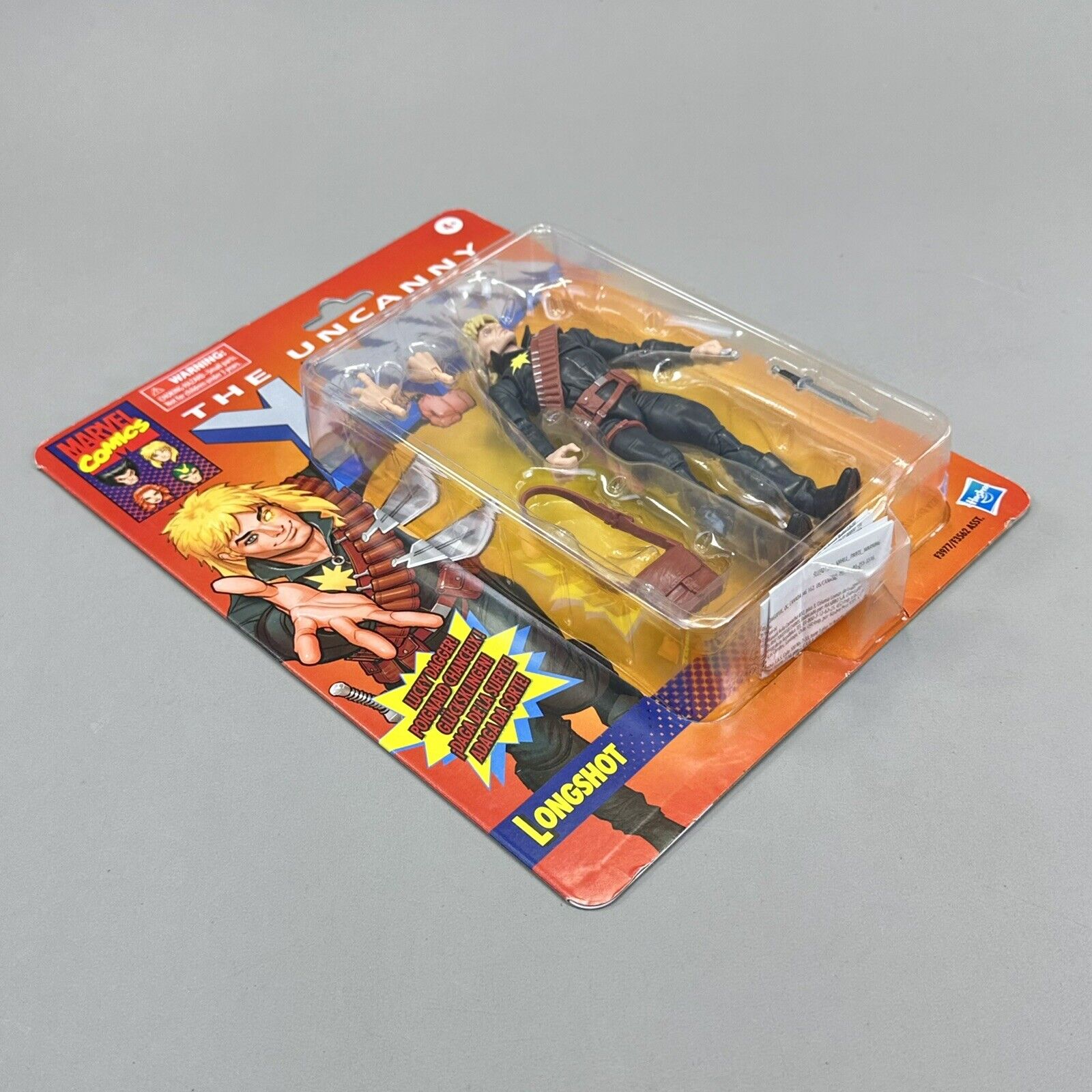 Marvel Legends Retro Card The Uncanny X-Men Longshot 6" Action Figure Brand New