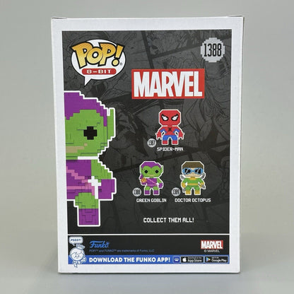 Funko Pop! 8-Bit Marvel Spider-Man Green Goblin #1388 Target Exclusive - New