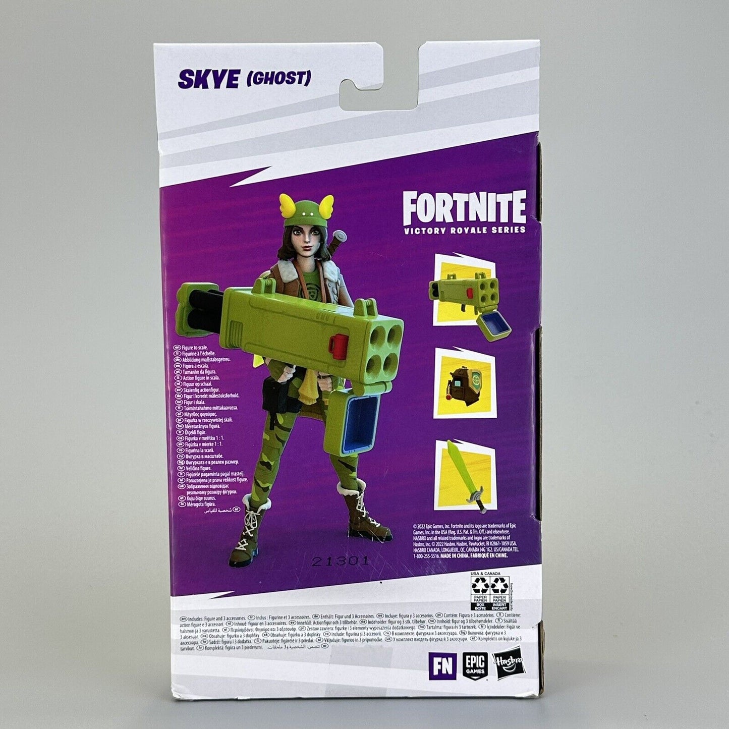 Hasbro Fortnite Victory Royale Series Skye Ghost 6" Action Figure - Brand New