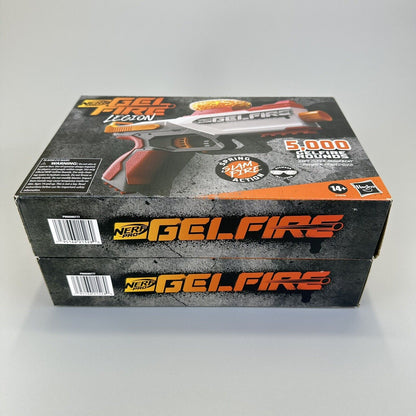 Bundle of 2 Nerf Pro Gelfire Legion Blasters w/ 5000 Rounds & Eyewear - New