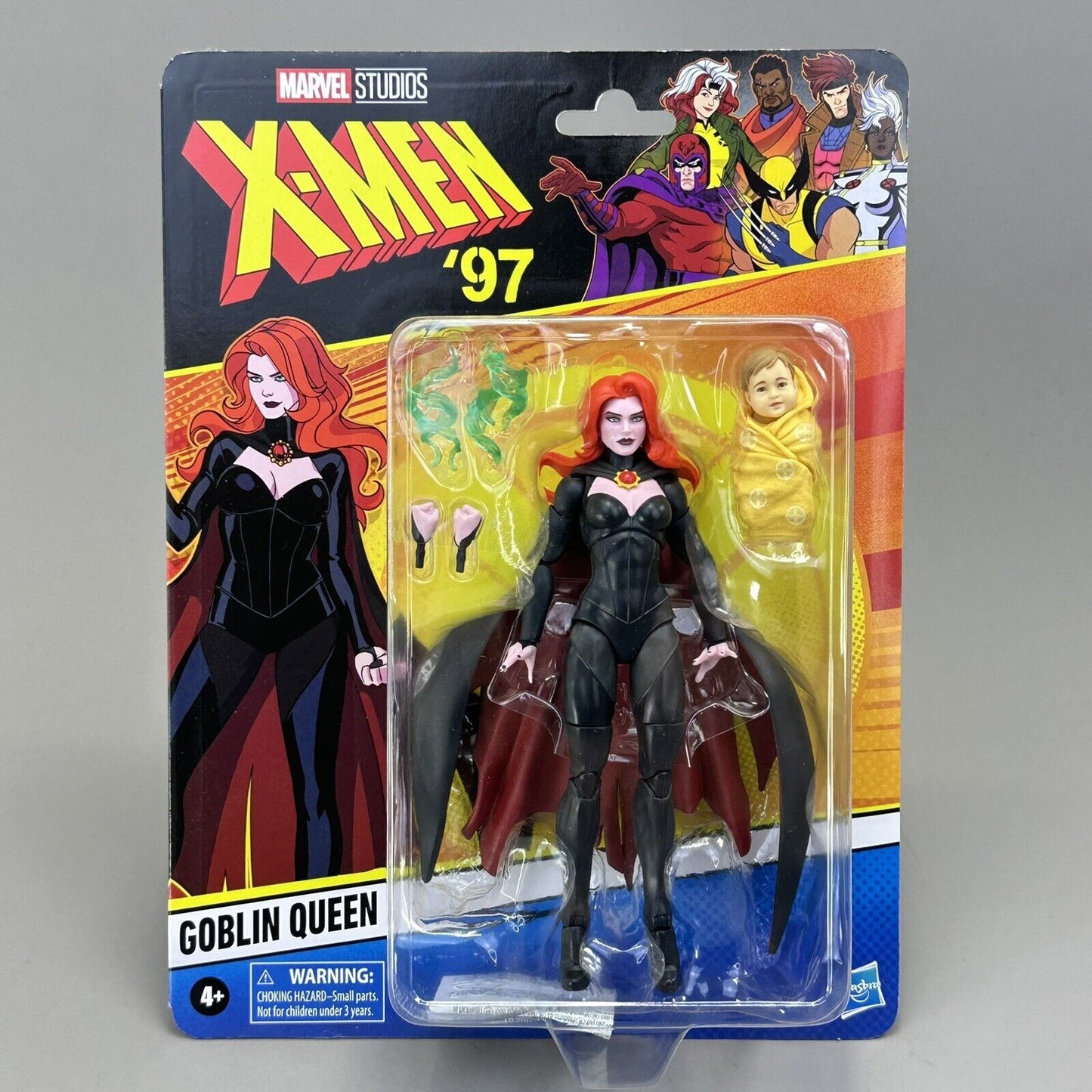 Marvel Legends X-Men '97 Goblin Queen Madelyn Pryor 6" Figure w/ Baby Nathan New