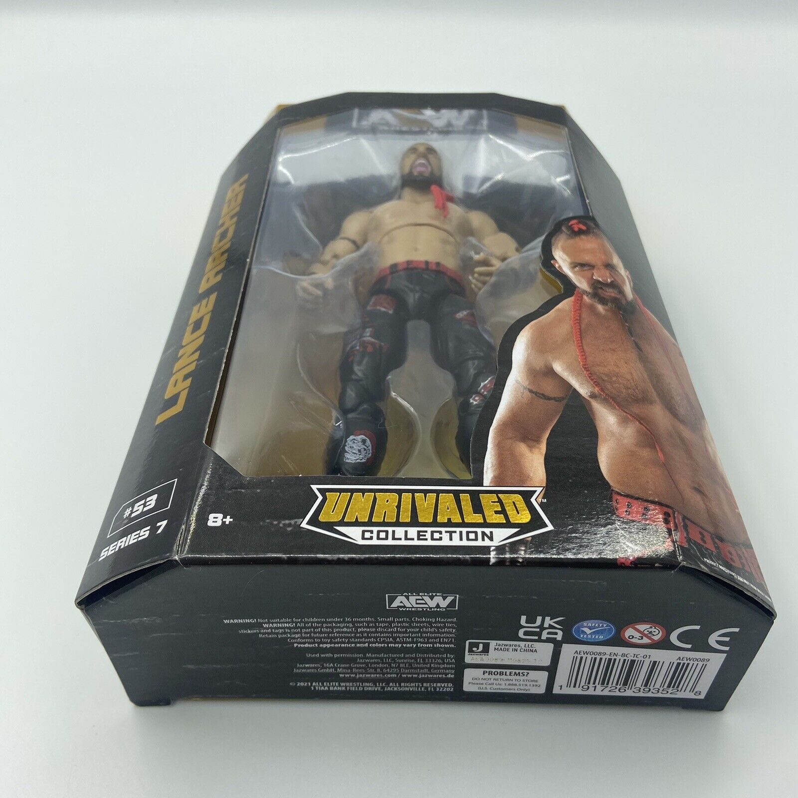 AEW Unrivaled Collection Series 7 - Lance Archer #53 7" Action Figure Brand New