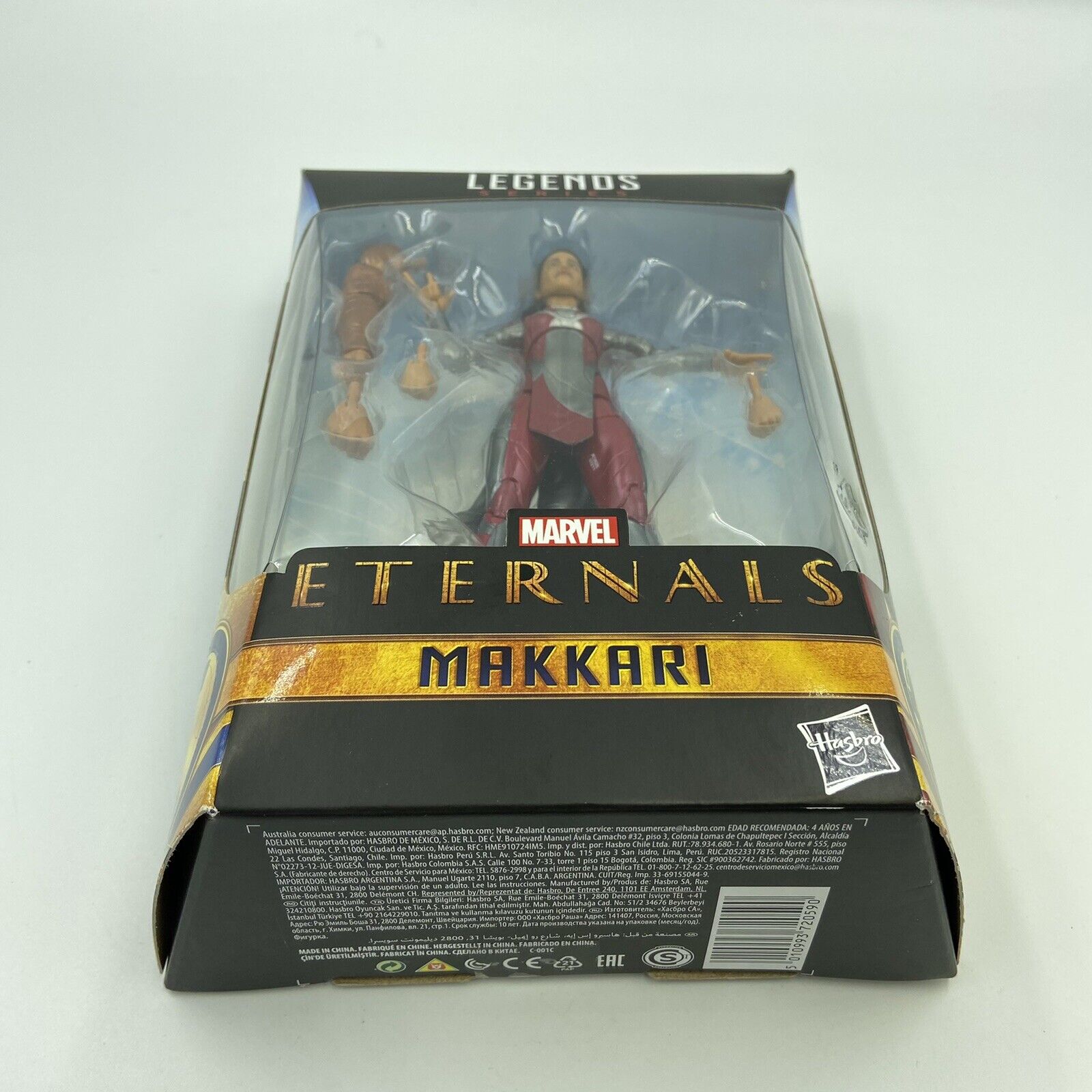 Marvel Legends Eternals Makkari 6" Action Figure Gilgamesh BAF Included - New