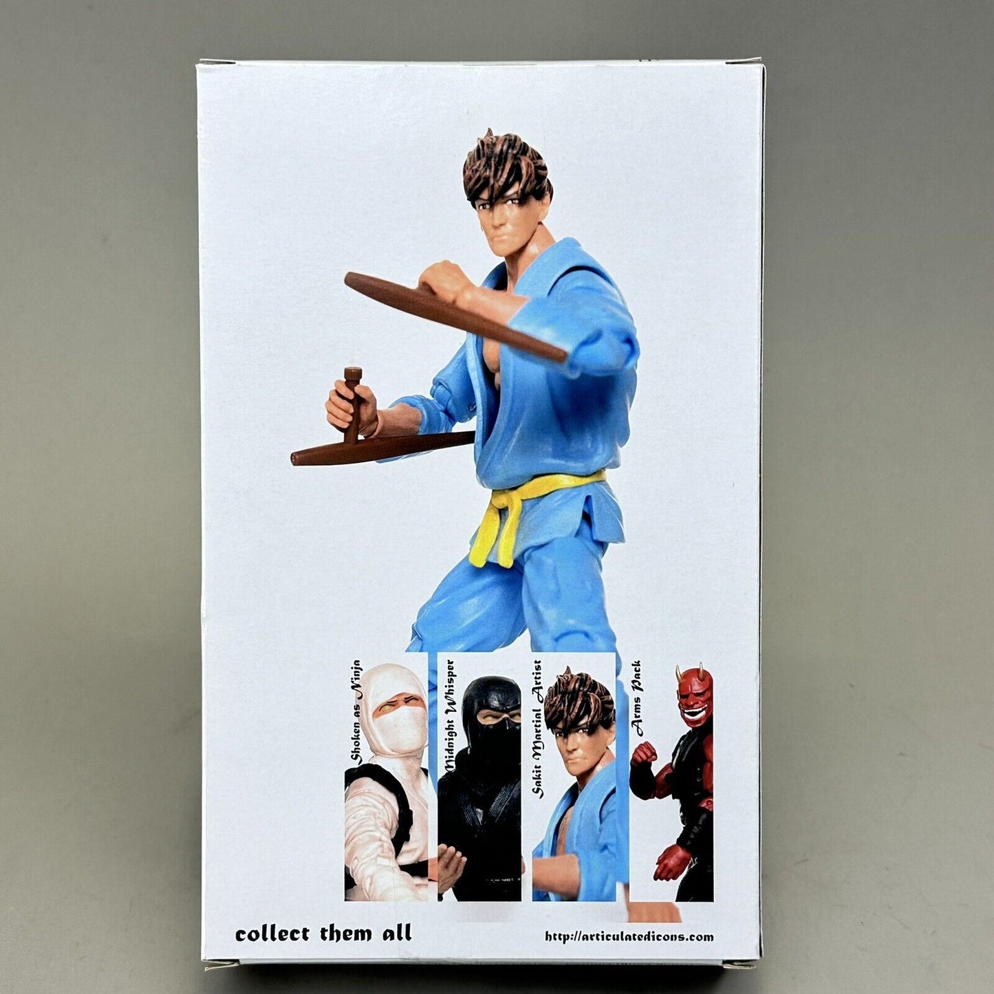 Articulated Icons Blue Sakit Martial Artist The Feudal Series 6" Figure Fwoosh