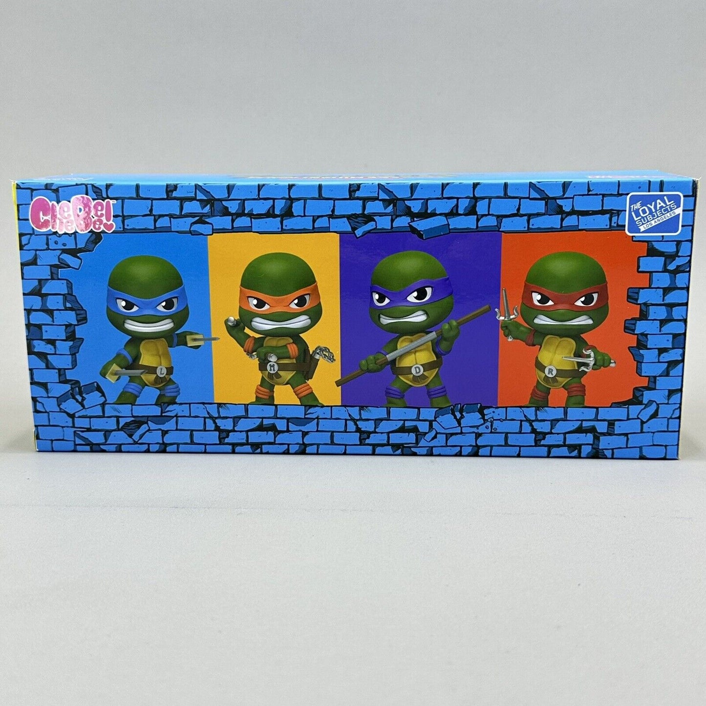 Teenage Mutant Ninja Turtles Cheebees 4-Pack SDCC Exclusive 2023 Loyal Subjects