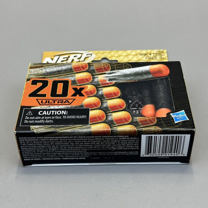 Nerf Ultra 20-Dart Refill Pack Farthest Flying Nerf Darts Ever Hasbro Brand New