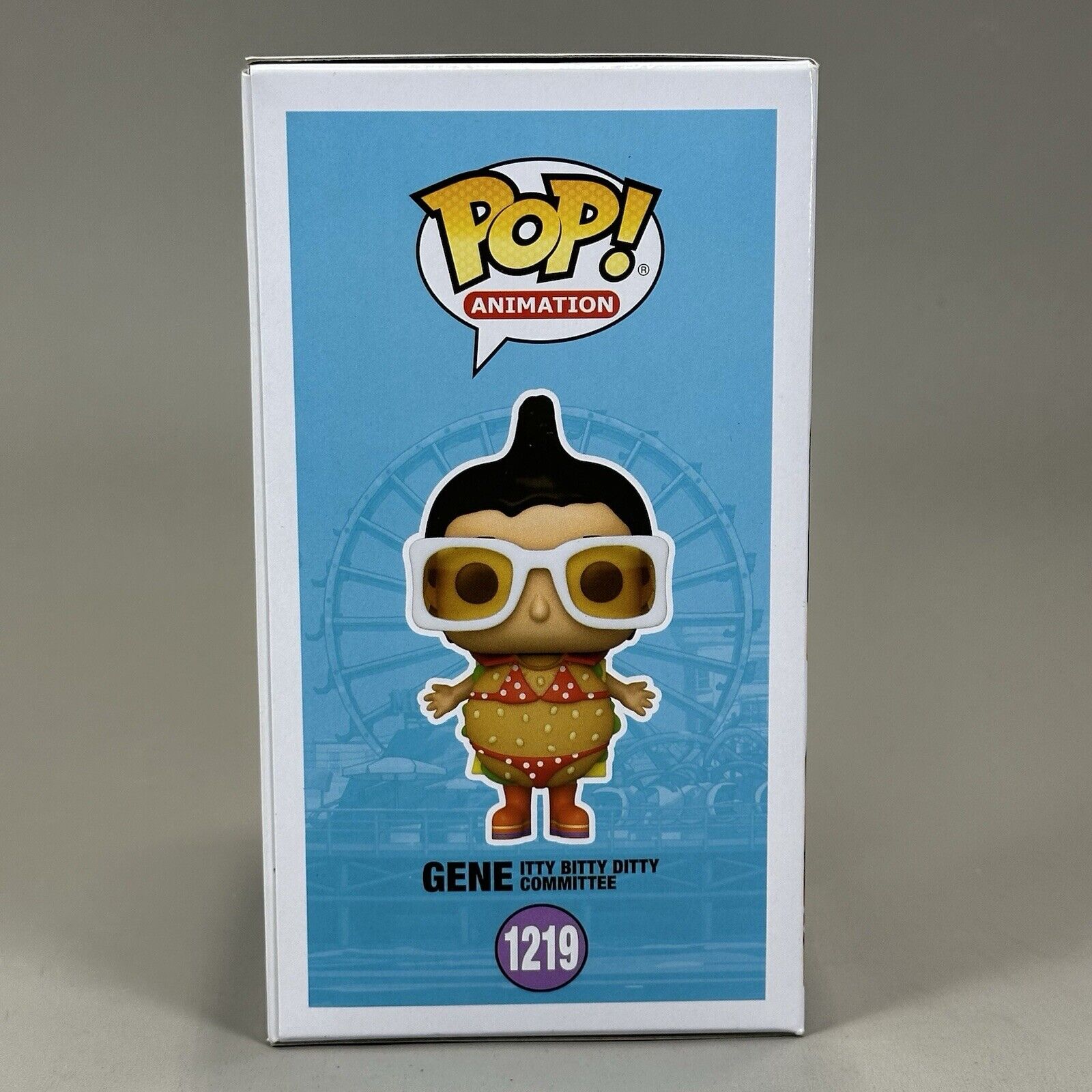 Funko Pop! Bob's Burger Movie Gene Itty Bitty Ditty Committee #1219