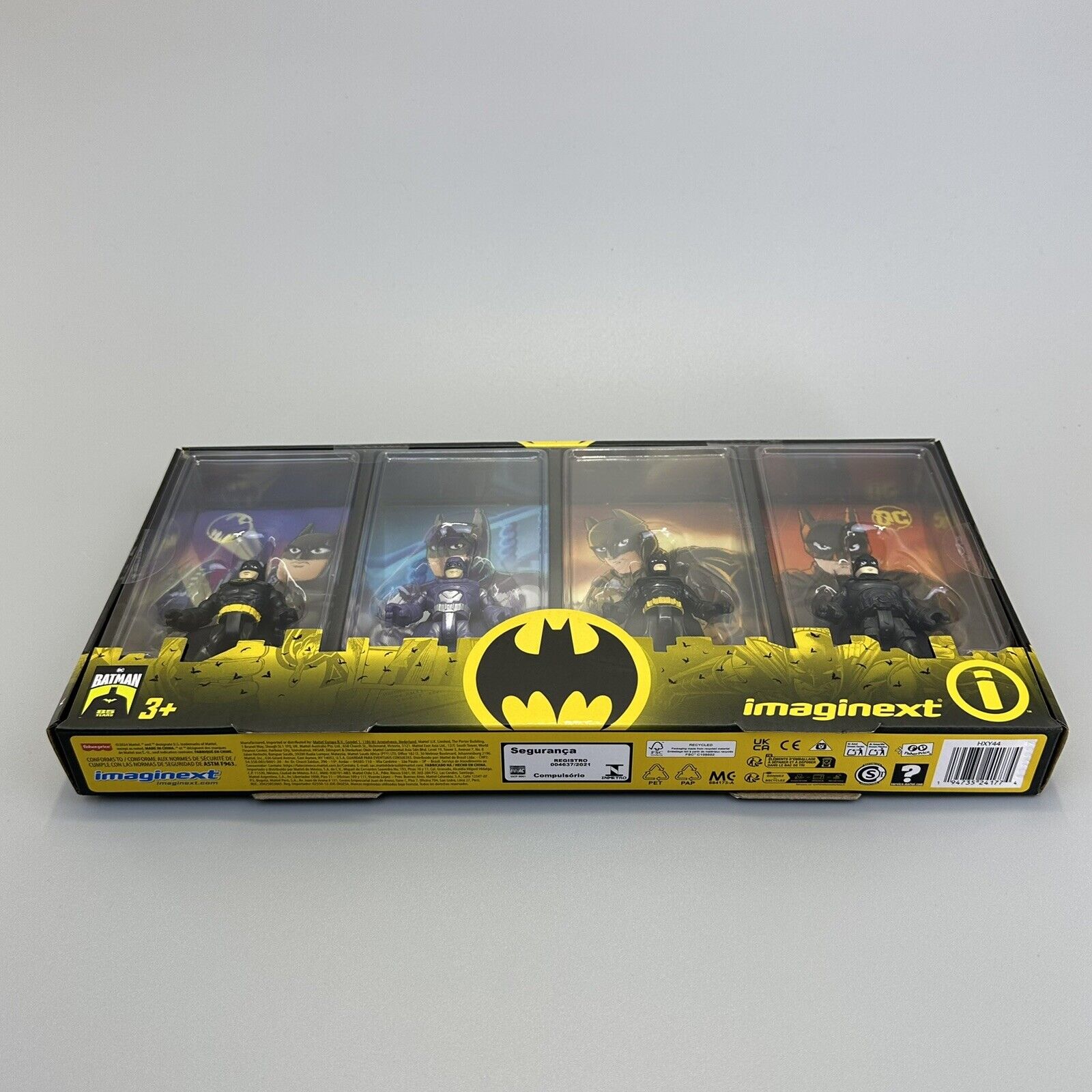 Imaginext DC Super Friends Batman 85th Anniversary Movie 4-Pack Figures - New