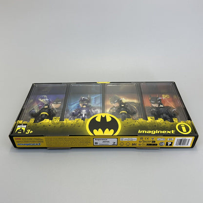 Imaginext DC Super Friends Batman 85th Anniversary Movie 4-Pack Figures - New