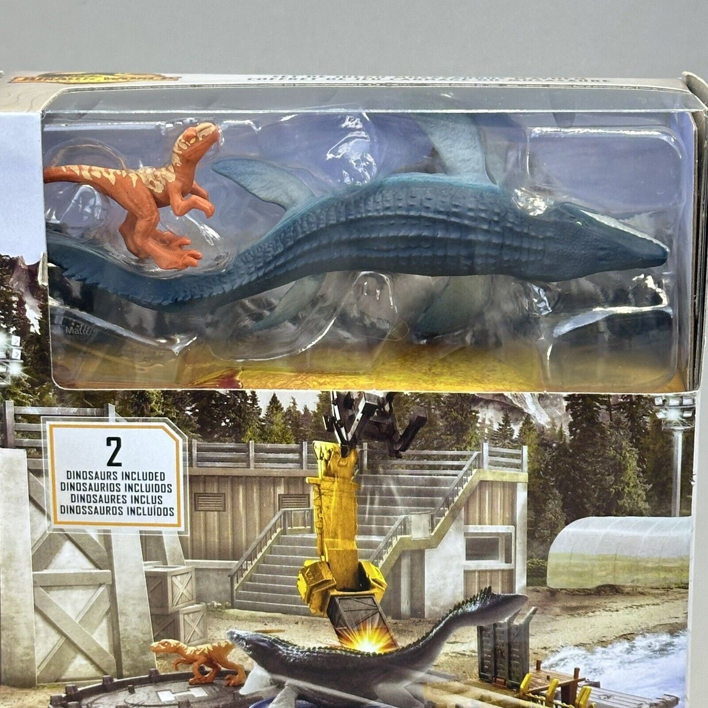 Jurassic World Dominion Minis Mosasaurus Mayhem Dinosaur Playset - Brand New