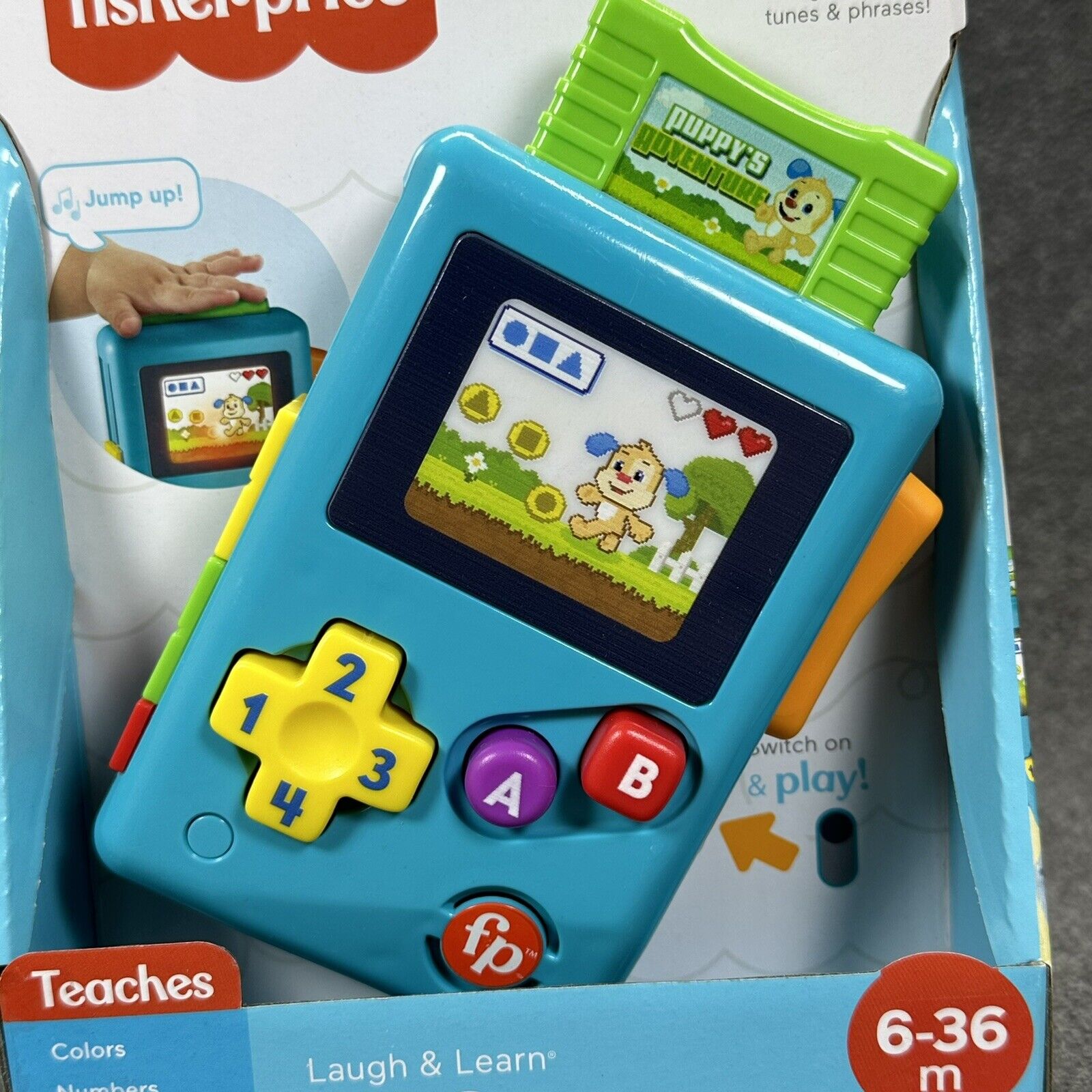 Laugh & Learn Lil’ Gamer Fisher Price Educational Musical Activity Toy - New