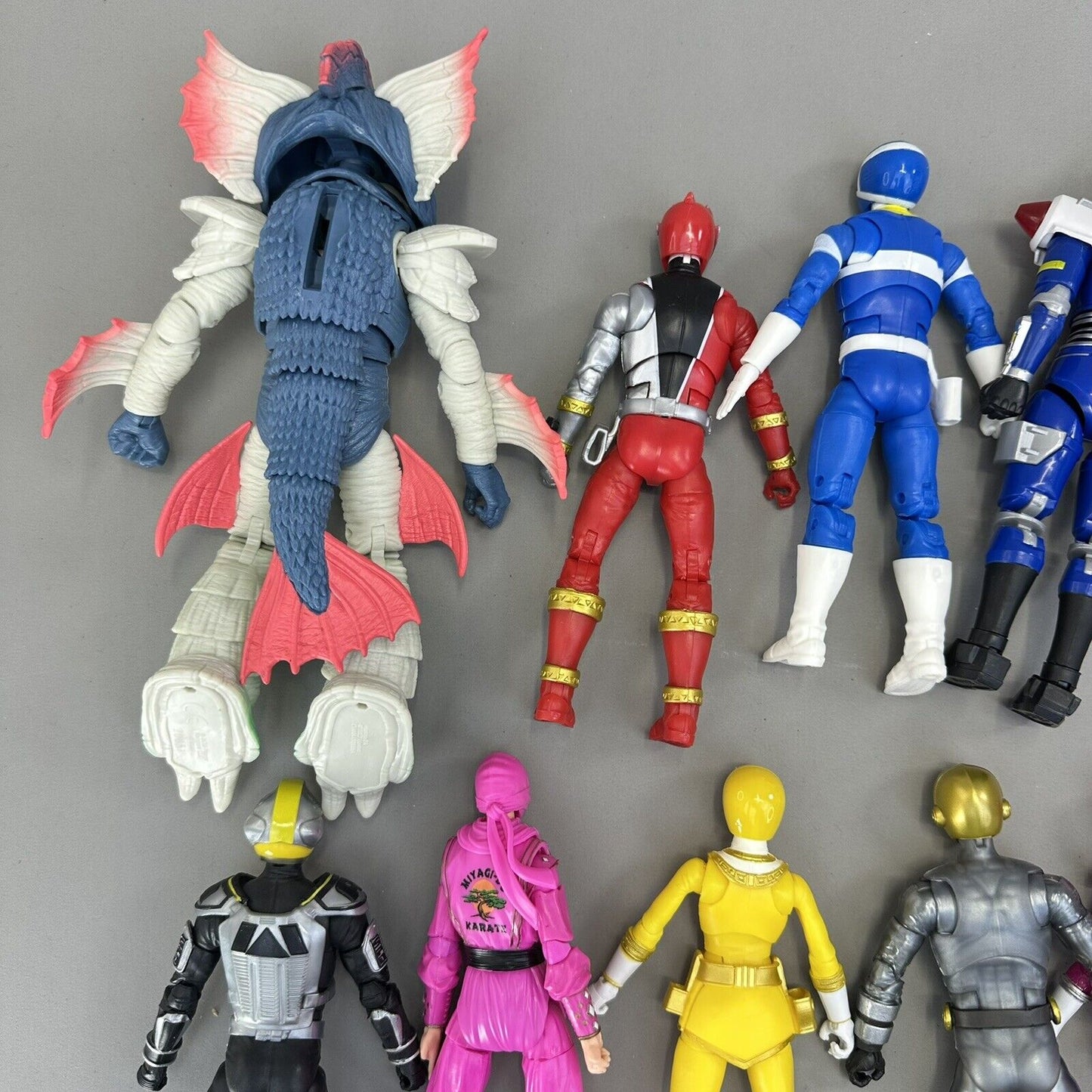 Lot of 13 Power Rangers Lightning Collection 6" Action Figures with Accessories