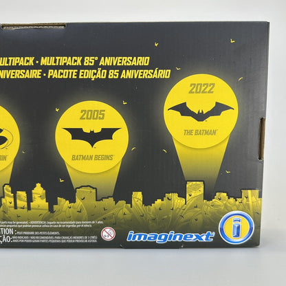 Imaginext DC Super Friends Batman 85th Anniversary Movie 4-Pack Figures - New