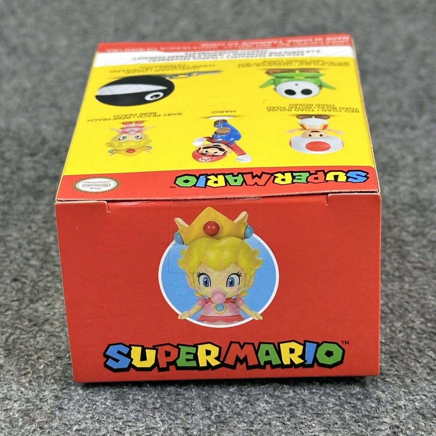 Super Mario Baby Peach 2.5" Action Figure CVS Box Jakks Pacific - Brand New