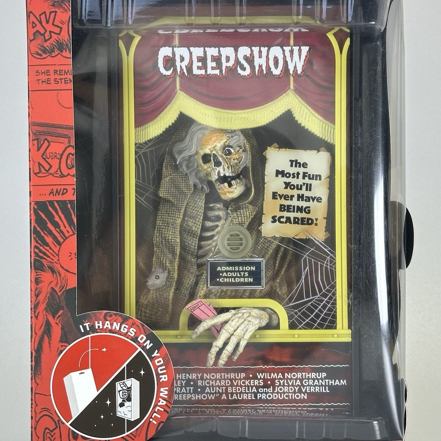 Culturefly Creepshow 3DEEP VHS 3D Movie Art 7.5" Tall Wall Display Sits or Hangs